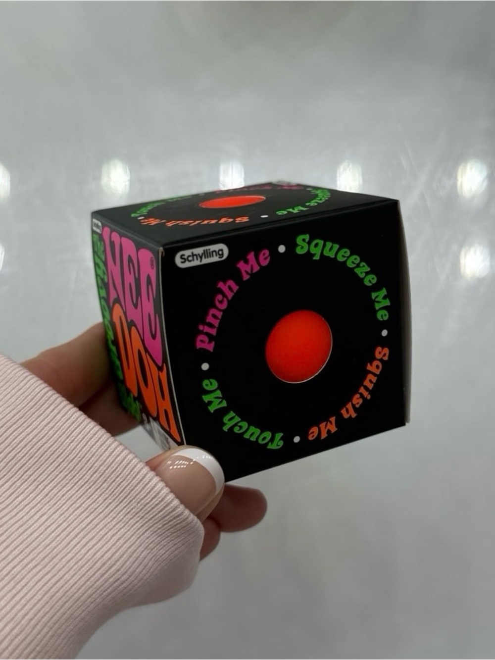 Orange Needoh The Groovy Glob Squishy Stress Toy (Ready To Ship)